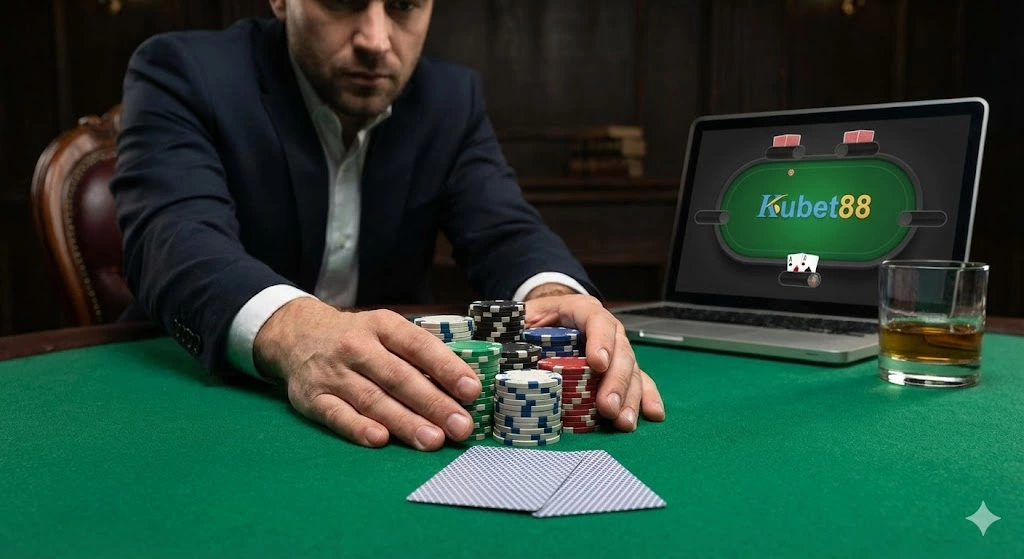 Game bài Poker online: Nghệ thuật tâm lý và các bước tố bài đỉnh cao tại Kubet88 vn